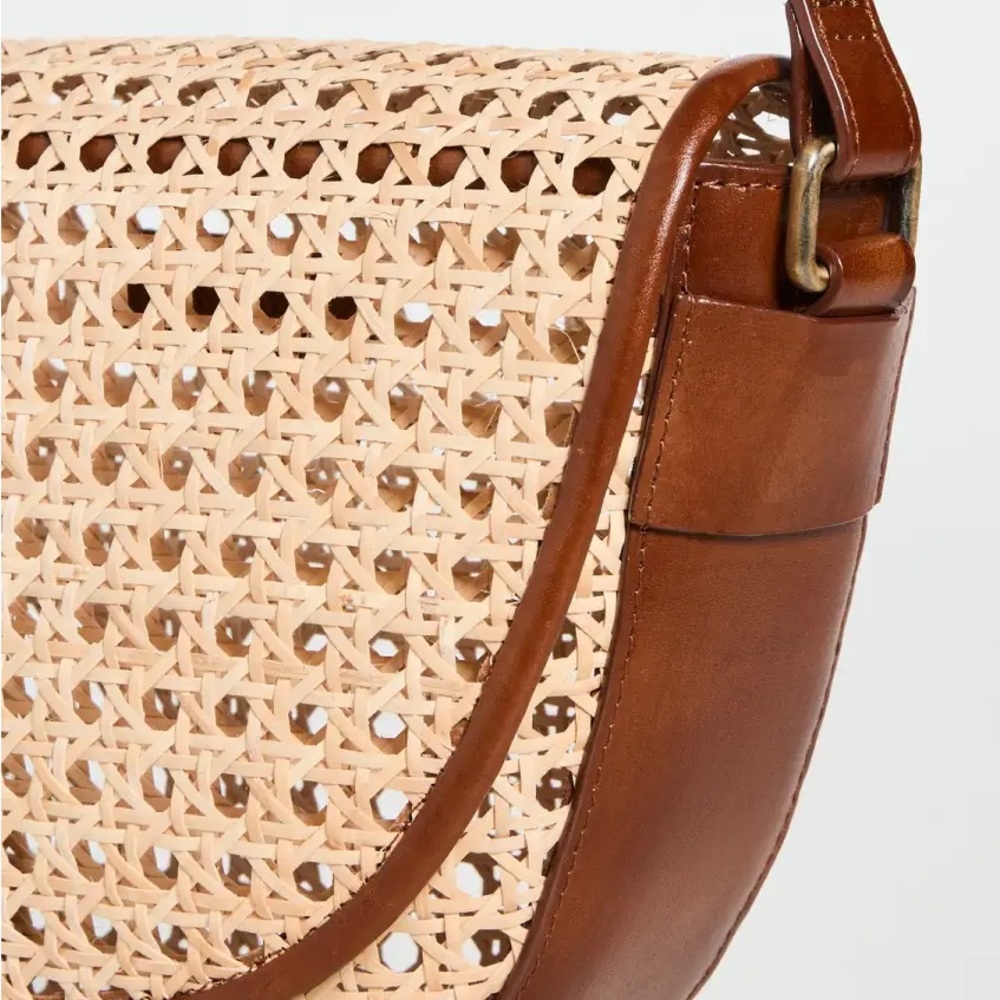 BEMBIEN Sienna Rattan Luna Bag - Picture 7 of 9